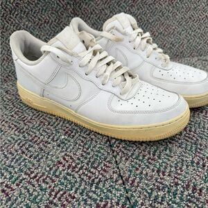 Nike‎ Air Force 1 White Sneaker Mens Size 10.5